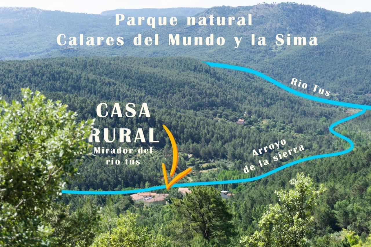 Casa Rural Mirador Del Rio Tus, En Yeste Ngoại thất bức ảnh